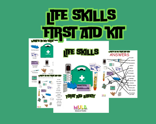 PSHE: Life skills within the Home (First aid safety worksheets)